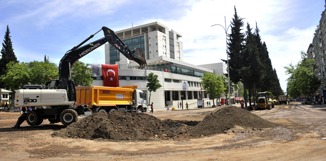 Azerbaycan Bulvarı’na Yeni Görünüm