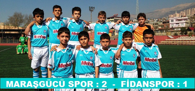 Erkekler de Maraşgücü Spor 2-Fidanspor 1