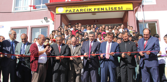 Pazarcık Fen Lisesi’nin Açılışı Yapıldı