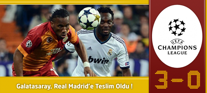 Real Madrid 3 - 0 Galatasaray Maç Özeti Şampiyonlar Ligi