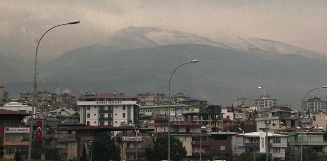 Kahramanmaraş'ta İlk Kar Yağdı