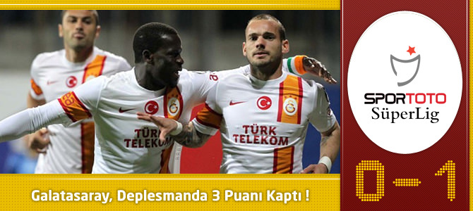 Kardemir Karabükspor 0 - 1 Galatasaray Geniş maç özeti
