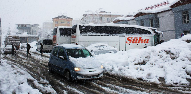 Göksun-Kayseri Yolu Henüz Açılmadı