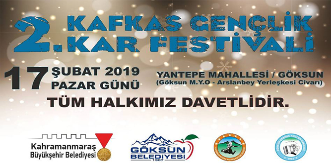 2. Kafkas Gençlik Kar Festivaline Davetlisiniz