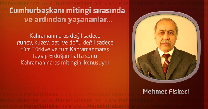 Cumhurbaşkanı mitingi sırasında ve ardından yaşananlar…