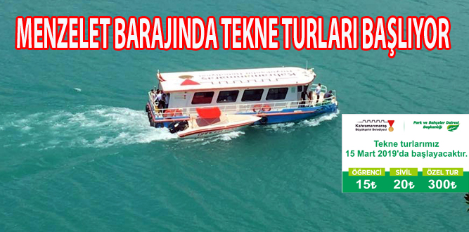 TEKNE TURLARI 15 MART’TA 