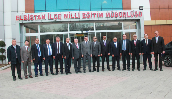 Millî Eğitim Müdürü Yılmaz, 11 İlçe Millî Eğitim Müdürüyle Toplantı Yaptı