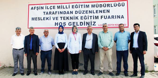 Afşin Mesleki Teknik Eğitim Fuarı Renkli Geçti