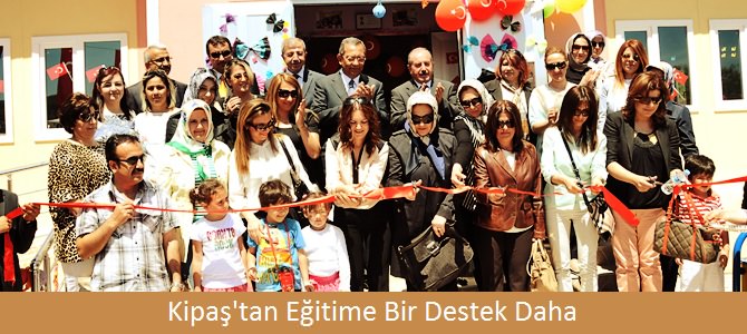 KİPAŞ'tan Eğitime Bir Destek Daha