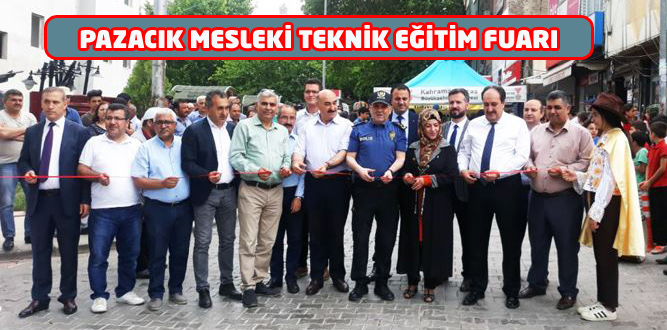 Pazarcık’ta Mesleki ve Teknik Eğitim Tanıtım Fuarı Yapıldı