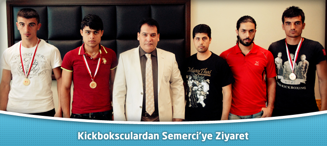 Kickboksculardan Semerci'ye Ziyaret