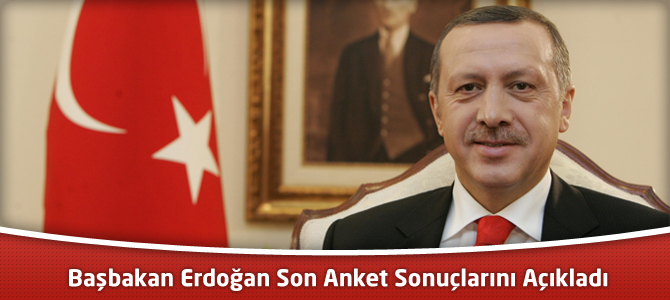 Başbakan Erdoğan Kızılcahamam'da Son Anket Sonuçlarını Açıkladı