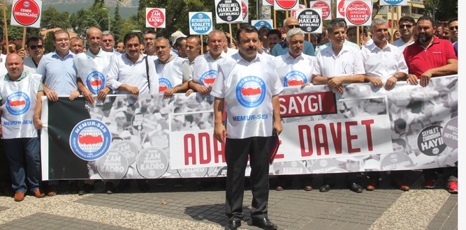 EBS'DEN EMEĞE SAYGI ADALETE DAVET