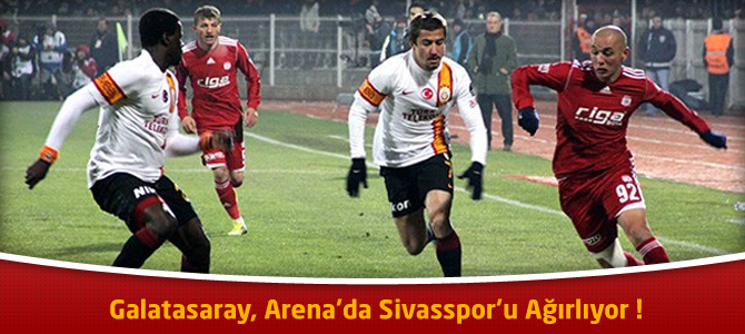 Galatasaray - Sivasspor maçı canlı özeti