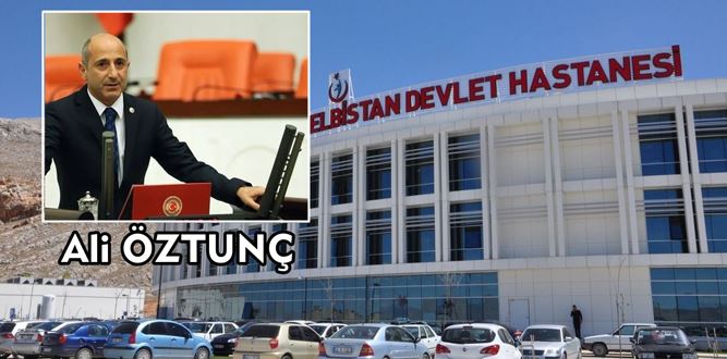 Elbistan Devlet Hastanesi  MERCEK ALTINDA!