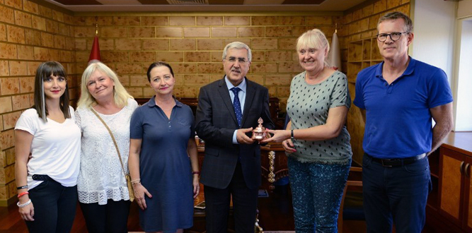 KSÜRektörü Can, Polonyalı Akademisyenlerle Bir Araya Geldi