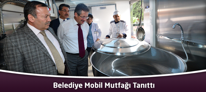 Belediye Mobil Mutfağı Tanıttı