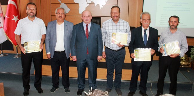 Kahramanmaraş'ta (KTS) Başarı Belgesi Teslim Töreni Yapıldı