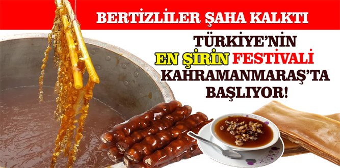 Türkiye’nin En Şirin Festivali Kahramanmaraş’ta Başlıyor