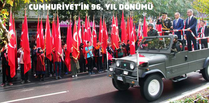 Kahramanmaraş'ta Cumhuriyetin 96. Yıl Coşkusu