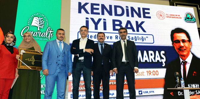 Dr. Ender Saraç, KSÜ’de “Kendine İyi Bak” Konulu Seminer Verdi