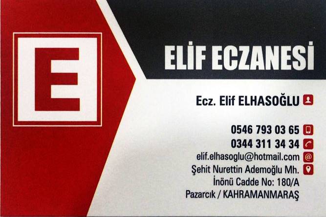 "Elif Eczanesi"Hizmete Başladı