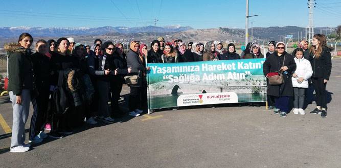 Kadınlara Yönelik Yürüyüş Etkinliği