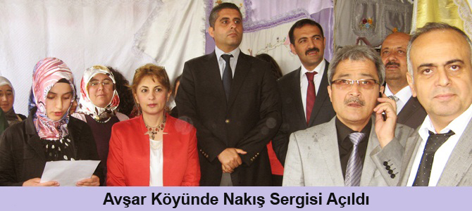 Avşar Köyünde Nakış Sergisi Açıldı