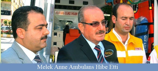 Melek Anne Ambulans Hibe Etti