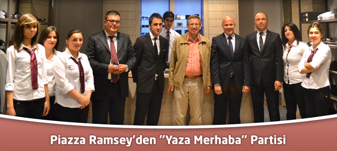 Piazza Ramsey'den ''Yaza Merhaba'' Partisi