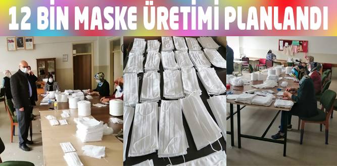 Kahramanmaraş HEM'den Cerrahi Maske Üretimi