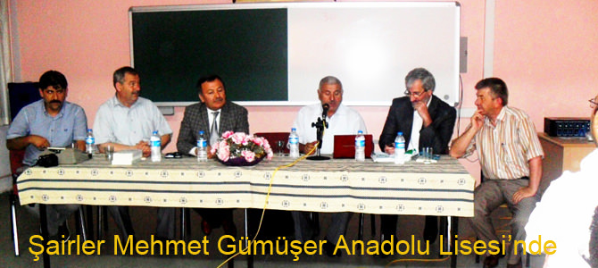 Şairler Mehmet Gümüşer Anadolu Lisesi’nde