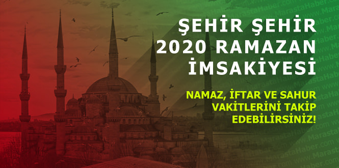 Adıyaman imsakiye 3 Mayıs 2020 Diyanet ramazan iftar vakti ve sahur saati ne kadar kaldı