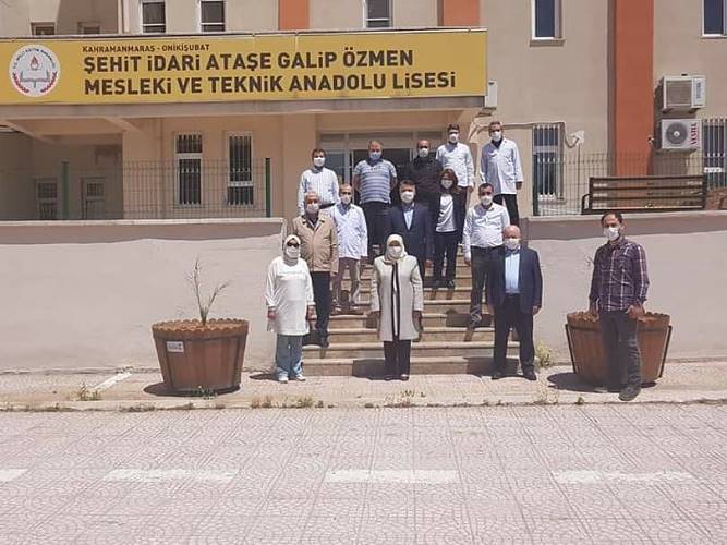 Milletvekili  Habibe Öçal Şehit İdari Ateşe Galip Özmen MTAL’de