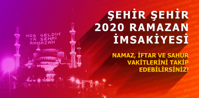 Erzincan ramazan imsakiyesi - iftar vakti ne kadar kaldı sahur saati ne zaman