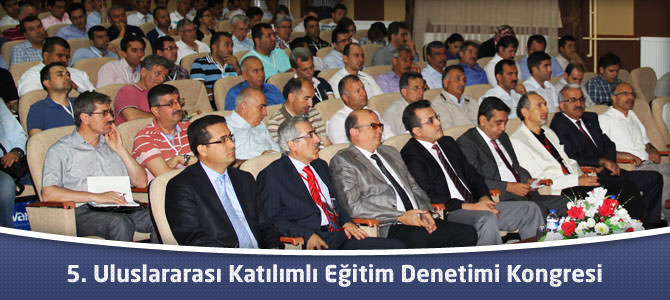 5. Uluslararası Katılımlı Eğitim Denetimi Kongresi