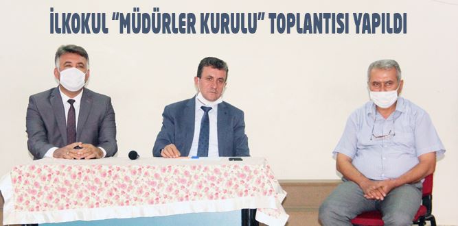 Onikişubat İlçe MEM'den Müdürler Kurulu Toplantısı