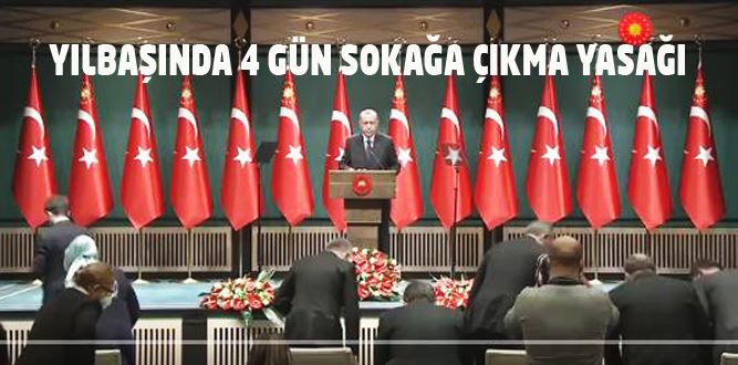 Yılbaşında 4 Gün Sokağa Çıkma Yasağı