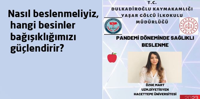 SAĞLIKLI BESLENME SEMİNERİ