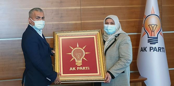 Milletvekili Öçal, AKP-MKYK Üyesi Karakoç'u Ziyaret etti