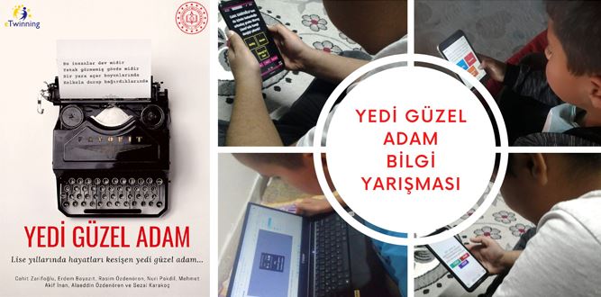 Çağlayan Çataloluk Ortaokulu'da Yedi Güzel Adam eTwinning Projesi