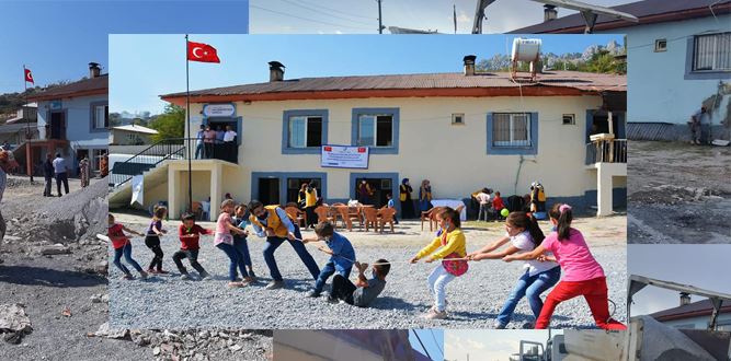 Hacı İbrahim Uşağı İlkokulu pırıl pırıl yapıldı