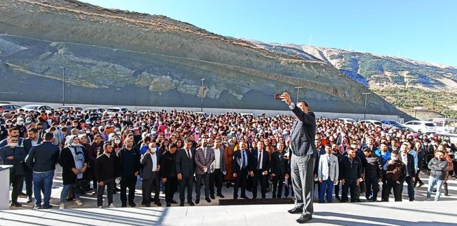 İl Millî Eğitim Müdürü Yusuf Kahraman Çağlayancerit'te