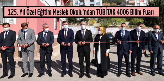 125. Yıl Özel Eğitim Meslek Okulu’ndan TÜBİTAK 4006 Bilim Fuarı