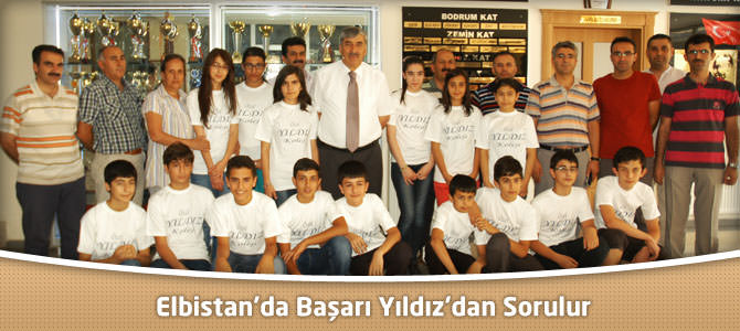 Elbistan'da Başarı YILDIZ’dan Sorulur