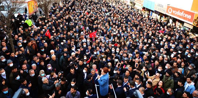 Akşener'e Kahramanmaraş'ta Yoğun İlgi