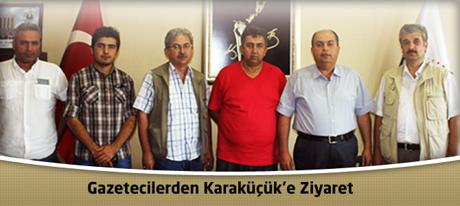 Gazetecilerden  TSO Başkanı Karaküçük’e ziyaret