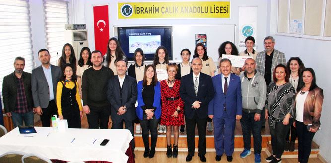 İbrahim Çalık Anadolu Lisesinde “Talks” yarışması yapıldı