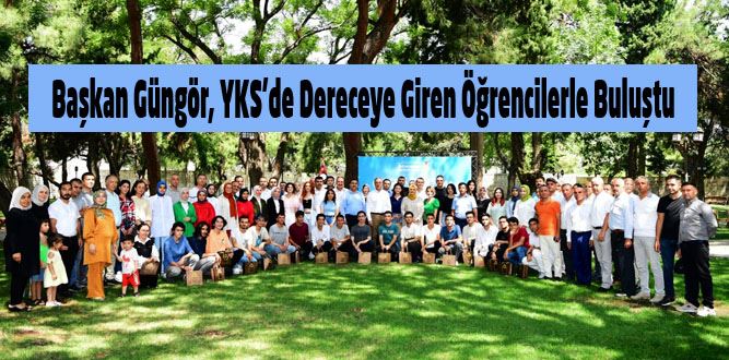 Kahramanmaraş'ta YKS'de Dereceye Girenler Ödüllendirildi