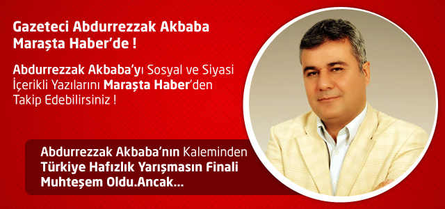 Türkiye Hafızlık Yarışmasın Finali Muhteşem Oldu.Ancak... - Abdurrezzak Akbaba